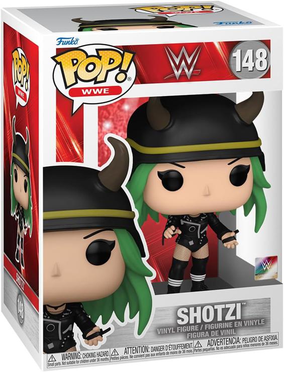 Funko POP! WWE: Shotzi Blackhart - Vinyl Collectible Figure - Official Merchandise - Toys for Children & Adults - Sports Fans and Display