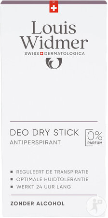 Louis Widmer Deodorant Dry Antiperspirant Perfume-free Stick 50ml