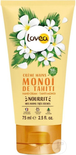 Lovea Hand Cream Monoï De Tahiti 75ml