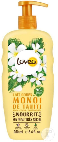 Lovea Body Milk Monoï De Tahiti 250ml