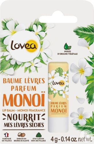 Lovea Lip Balm With Monoi Scent 4g