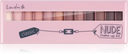 Lovely Nude Make Up Kit Classic Eyeshadow Palette