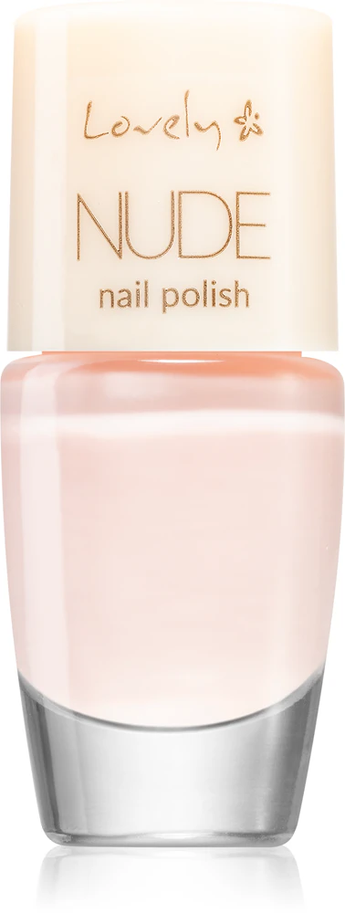 Lovely nude nail polish