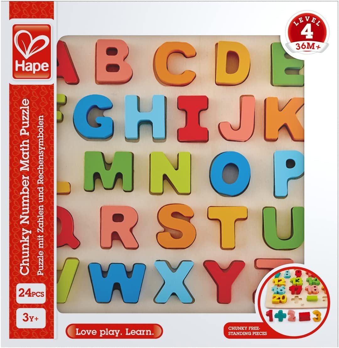 Hape E1551 Uppercase Letter Puzzle