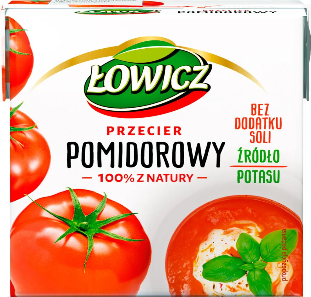 Łowicz Pomidorowy Puree 500 G