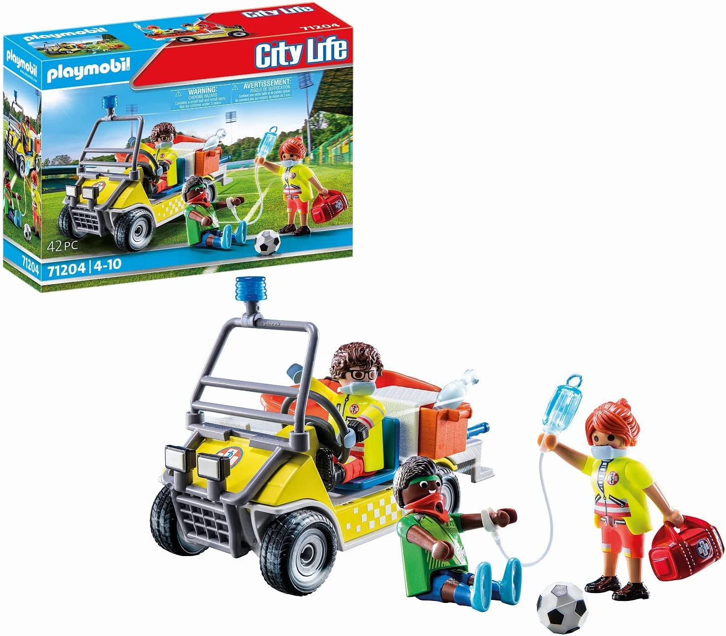 Playmobil City Life 71204 Rescue Caddy, Toy for Children from 4 years
