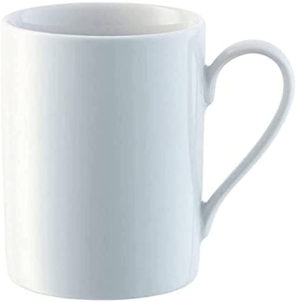 LSA International 0.30 Litre Dine Mug, White (Pack of 4)