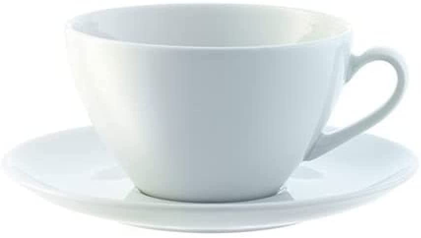 LSA Dine Curved Cappuccino Cups 350 ml x 4