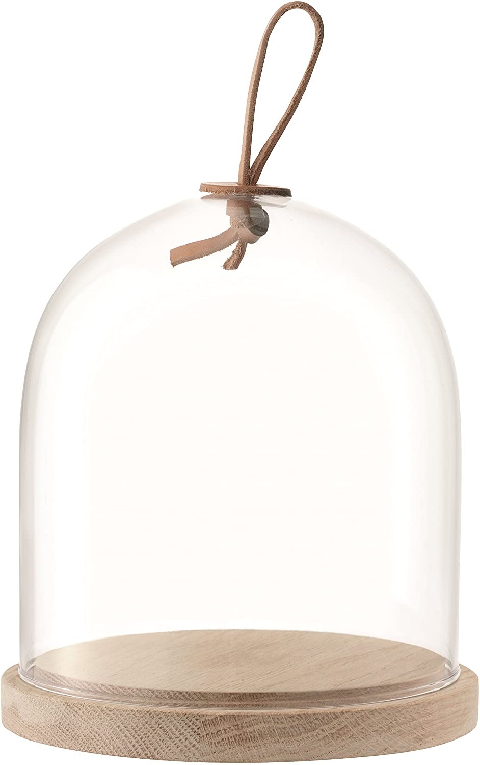 LSA International 15.5 cm Ivalo Dome and Ash Base, Clear