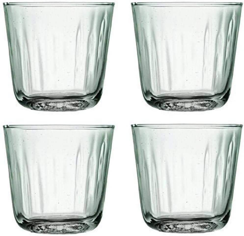 LSA International 250 ml Mia Tumbler, Clear Decorated (Pack of 4)