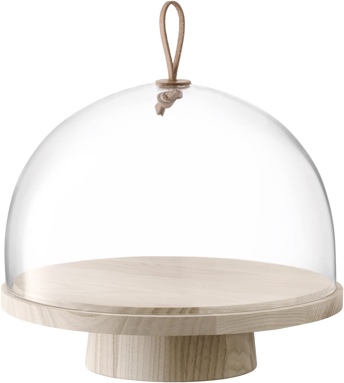 LSA International 20.5 cm Ivalo Dome and Ash Base, Clear