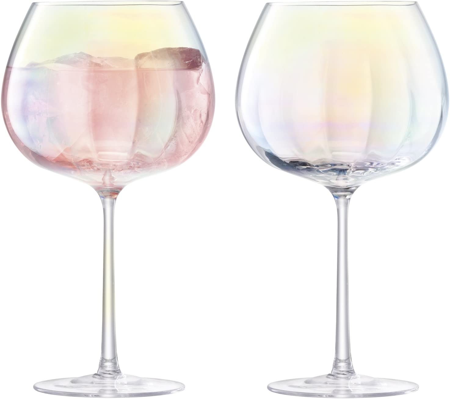 LSA Pearl Balloon Goblet 650 ml Mother of Pearl x 2