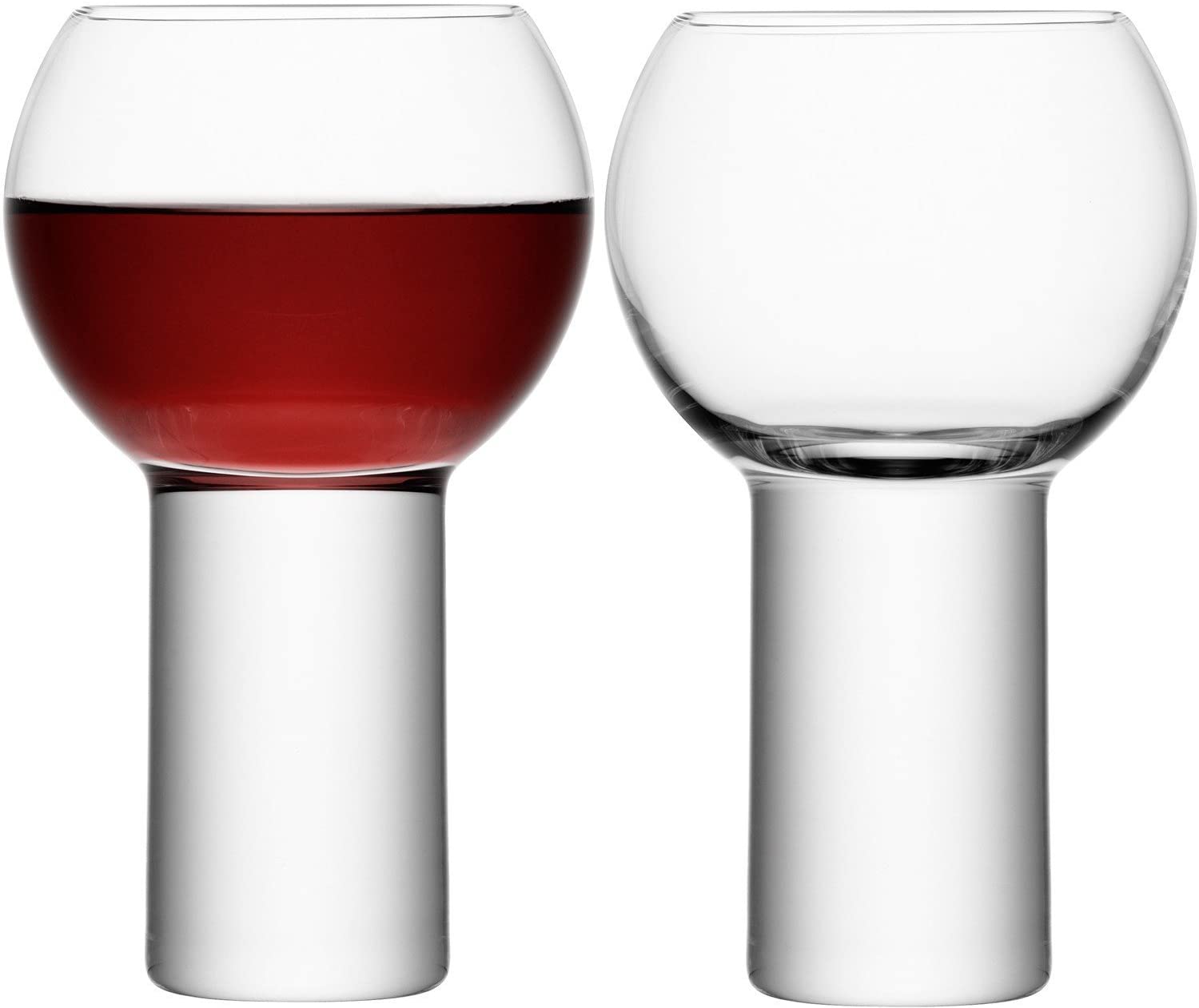LSA Boris Red Wine Goblet 360 ml Clear x 2