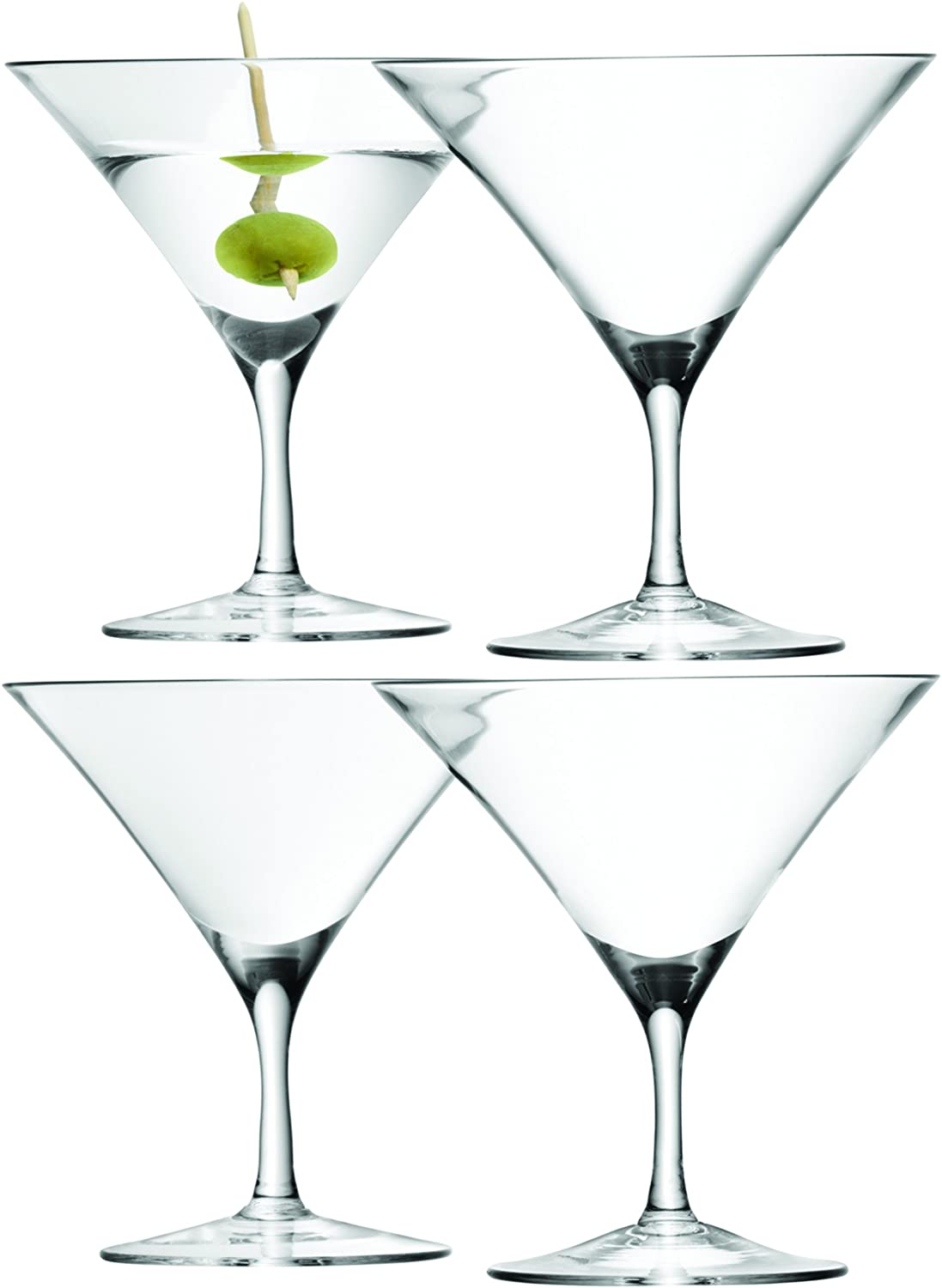 LSA Bar Martini Glass 180 ml Clear x 4