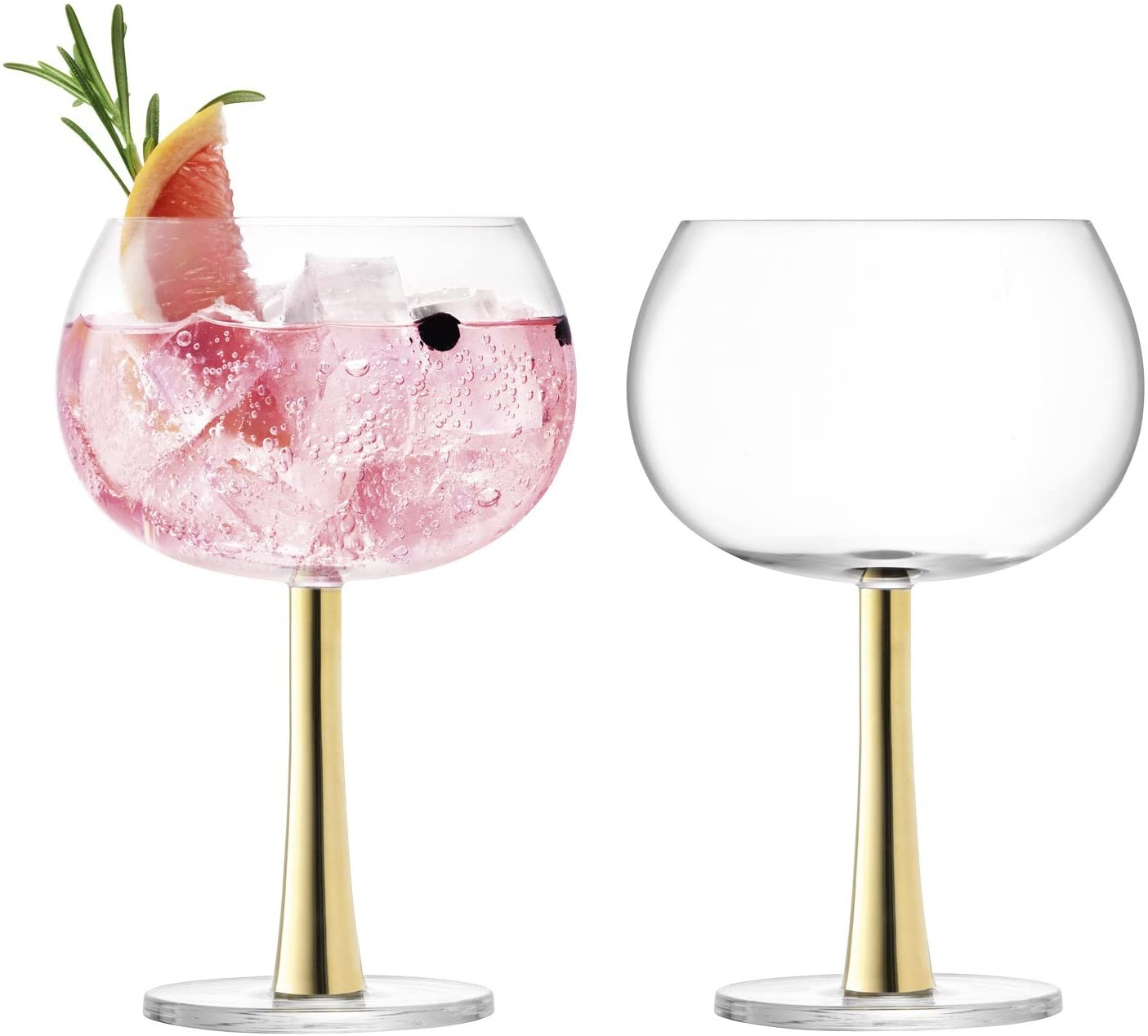 LSA Gin Balloon Glass 420 ml Gold x 2