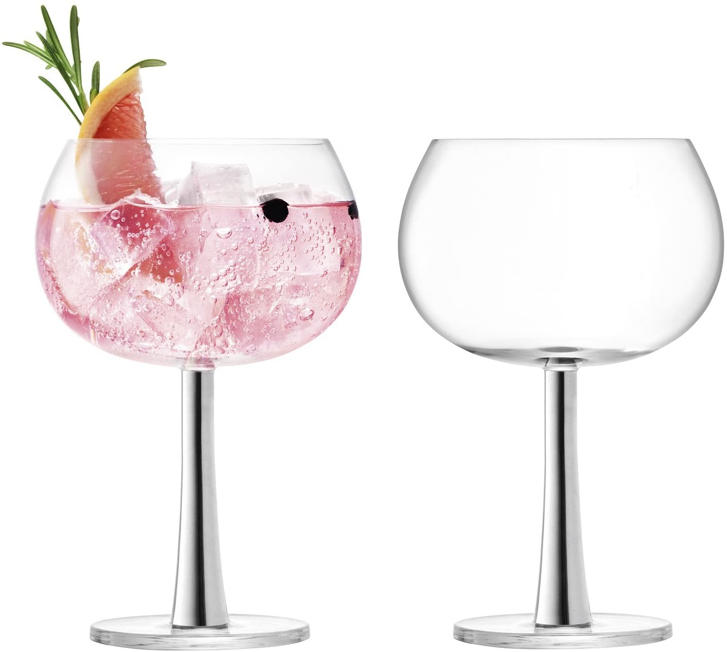 LSA Gin Balloon Glass 420 ml Platinum x 2