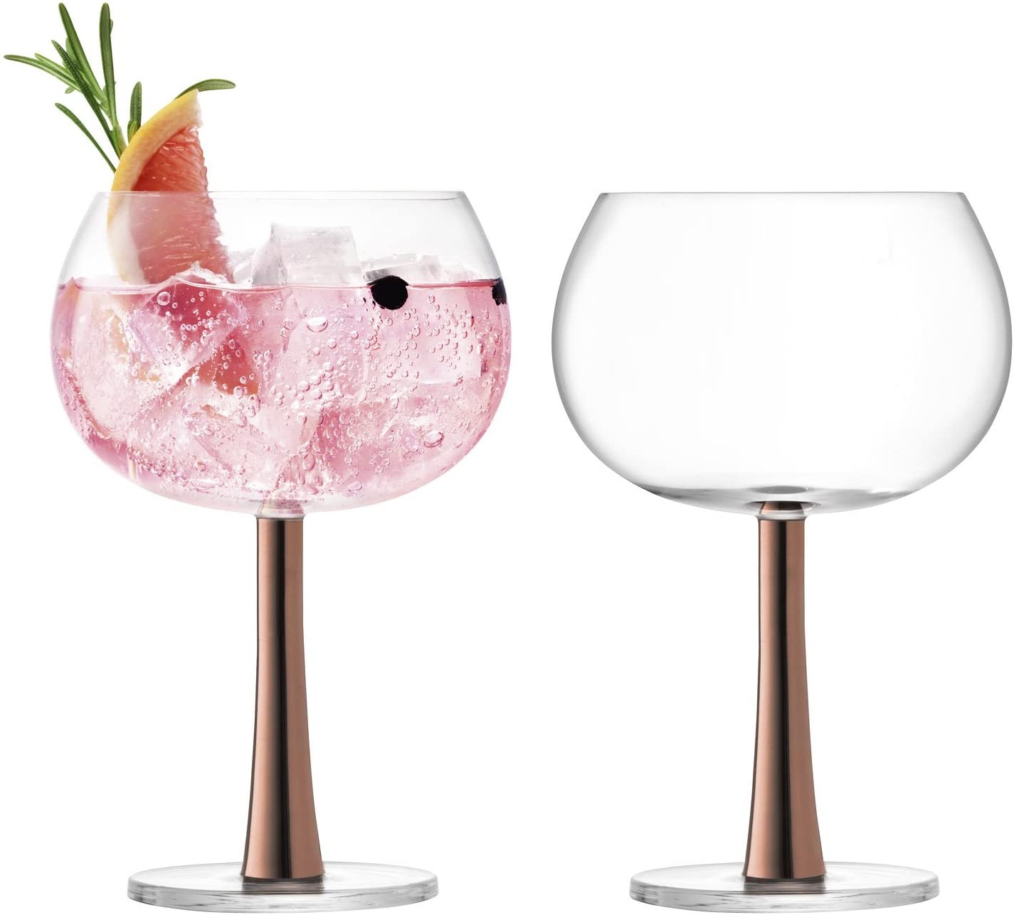 LSA Gin balloon glass, 420 ml, copper x 2