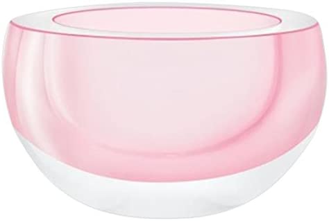 LSA International Host Bowl, Glass, Petal Pink, 9.5 cm