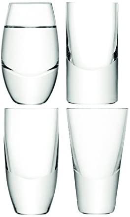 LSA International Lulu Vodka Glasses Assorted 4 per pack