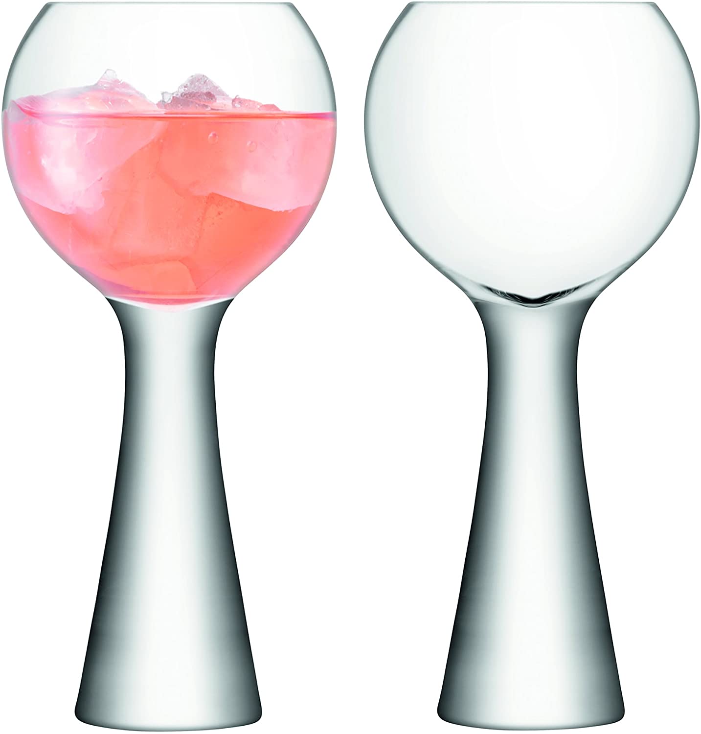 LSA Moya Balloon Wine Glass 550 ml Clear x 2