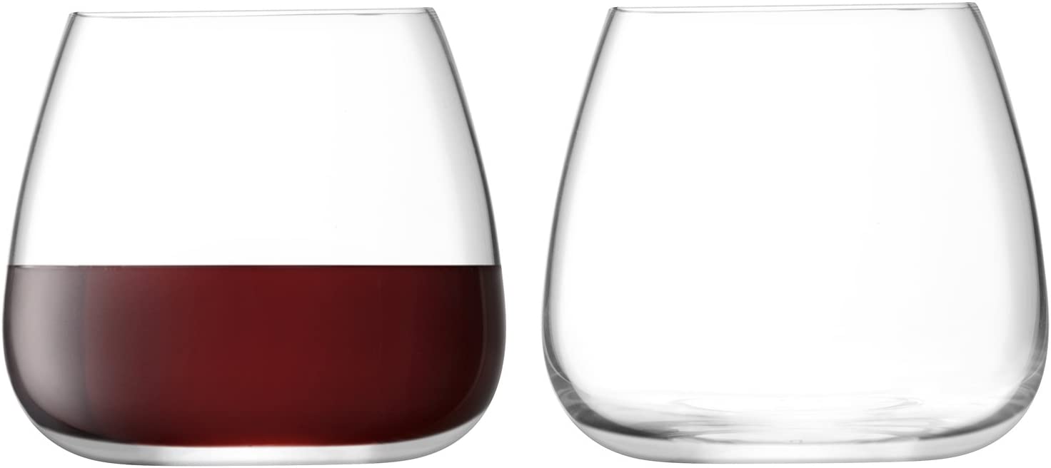 LSA Wine Culture Wine Glasses 385 ml Clear x 2