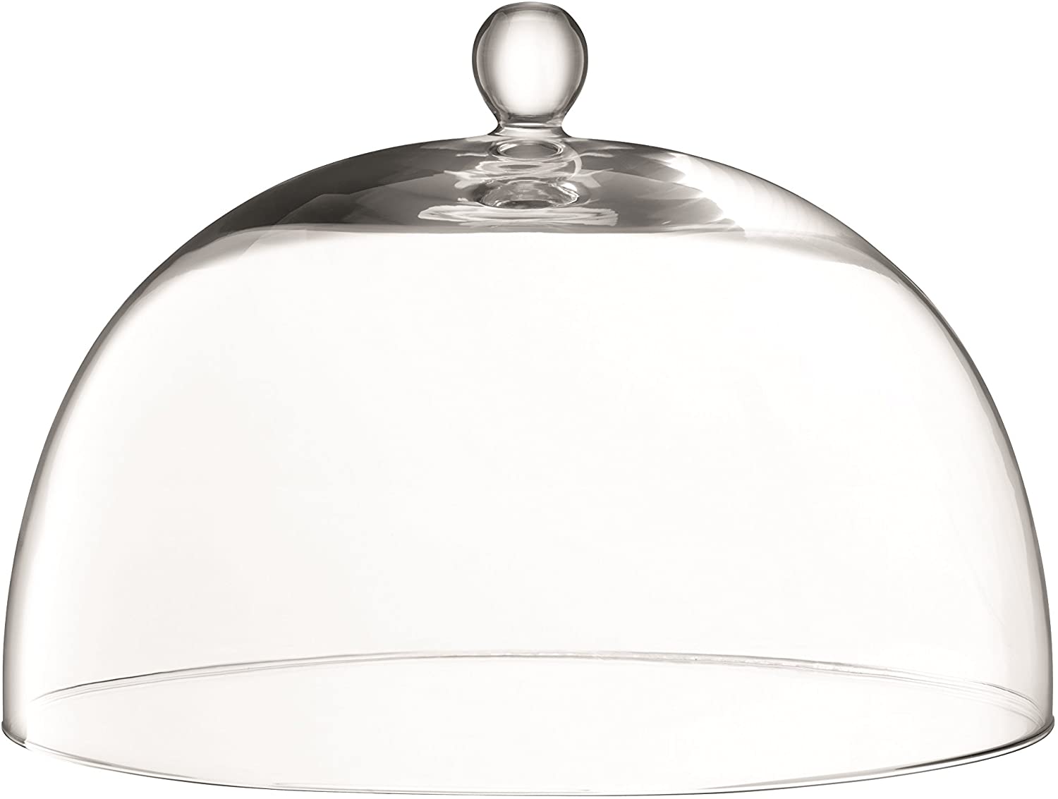 LSA Vienna Clear Glass Dome Lid Open amendments 30 CM