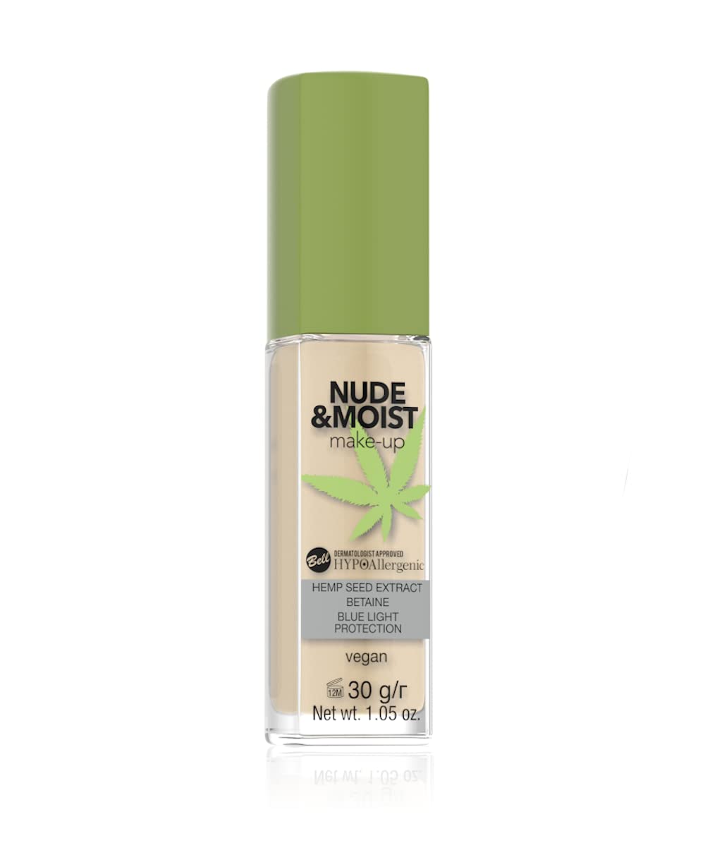 hypoallergenic Bell HYPOAllergenic, NutriMoist MakeUp 04 30 g Natural Tan, tan. ‎natural