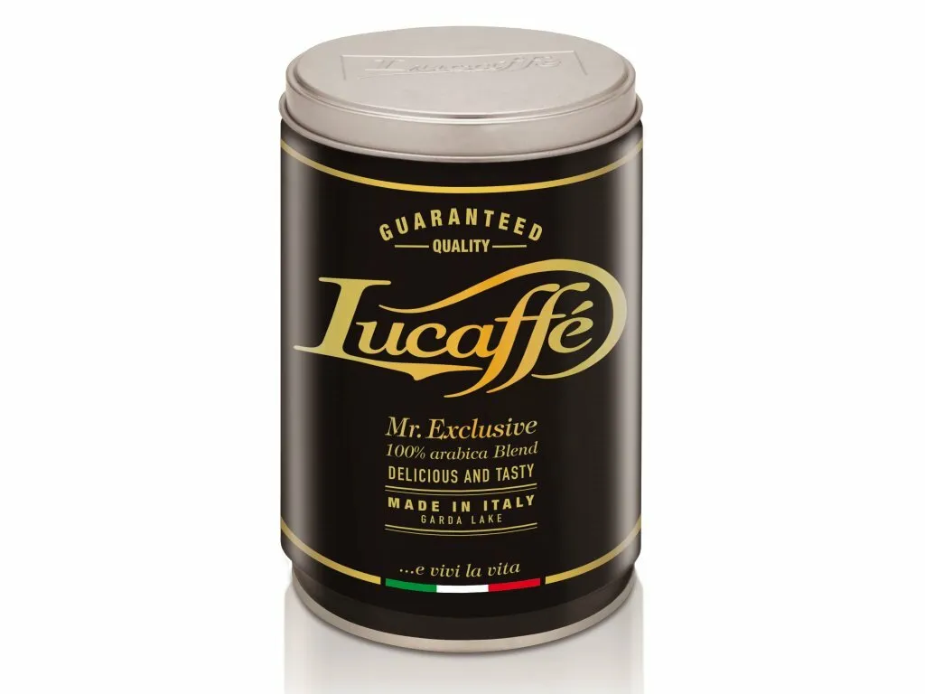 Lucaffe MR. EXCLUSIVE 100% Arabica ground 250g can