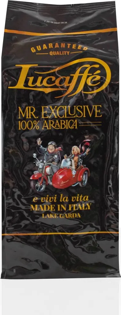 Lucaffe Mr. Exclusive 100% Arabica Espresso 12 x 1kg coffee beans