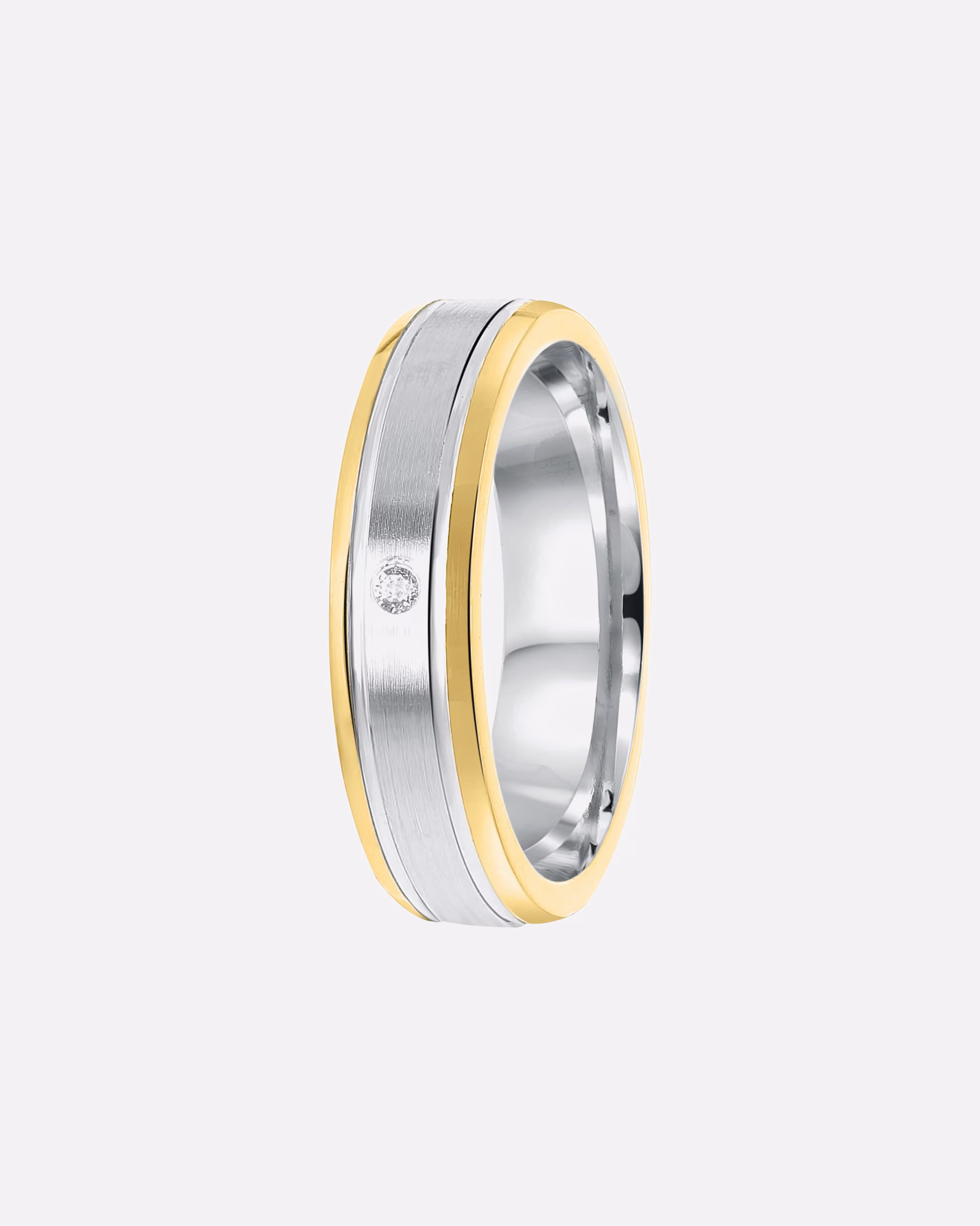 Lucardi ring rings Sofia 925 silver - silver-gold colored
