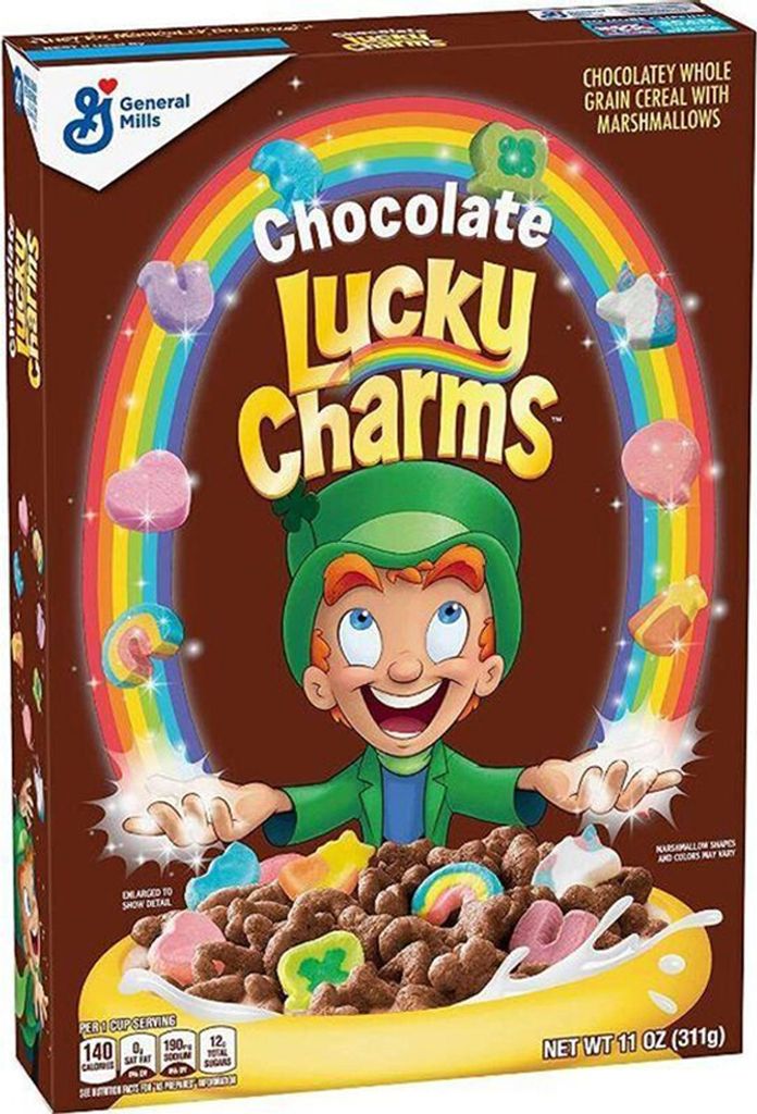 Lucky Charms - Chocolate Cerealien mit Marshmallows 300g