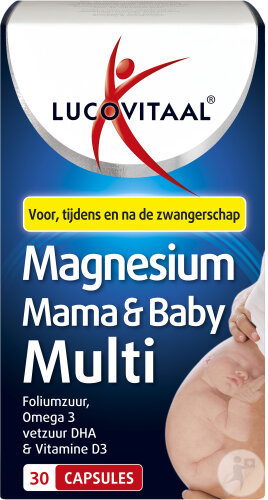 Lucovitaal Magnesium Mama & Baby Multi 30 capsules