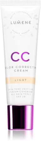 Lumene Color Correcting CC Cream for a uniform complexion SPF 20