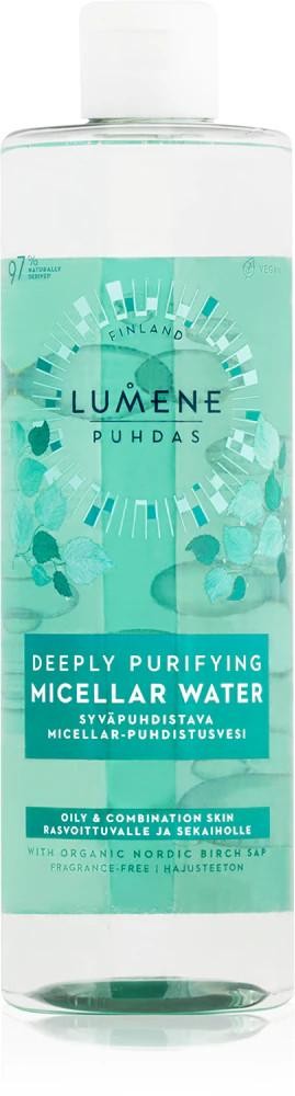 Lumene Deeply Purifying [PUHDAS] micellar water for oily and combination skin