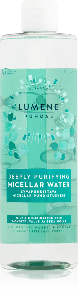 Lumene Deeply Purifying [PUHDAS] micellar water for oily and combination skin