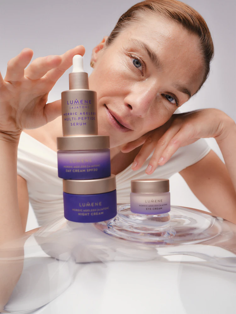 Lumene Nordic Ageless [AJATON] Multi-Peptide Serum firming serum for mature skin