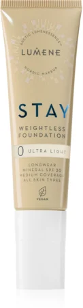 Lumene Stay Weightless Liquid Makeup with Matte Finish SPF 30