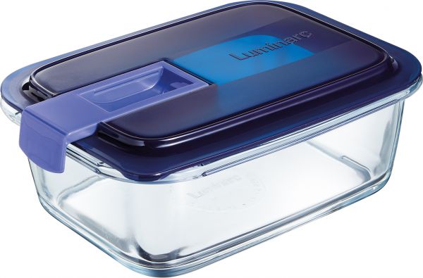 Luminarc, Easy Box - Lunchbox Rectangular M. One Clip-Lid 18 X 13.3 X 6 Cm