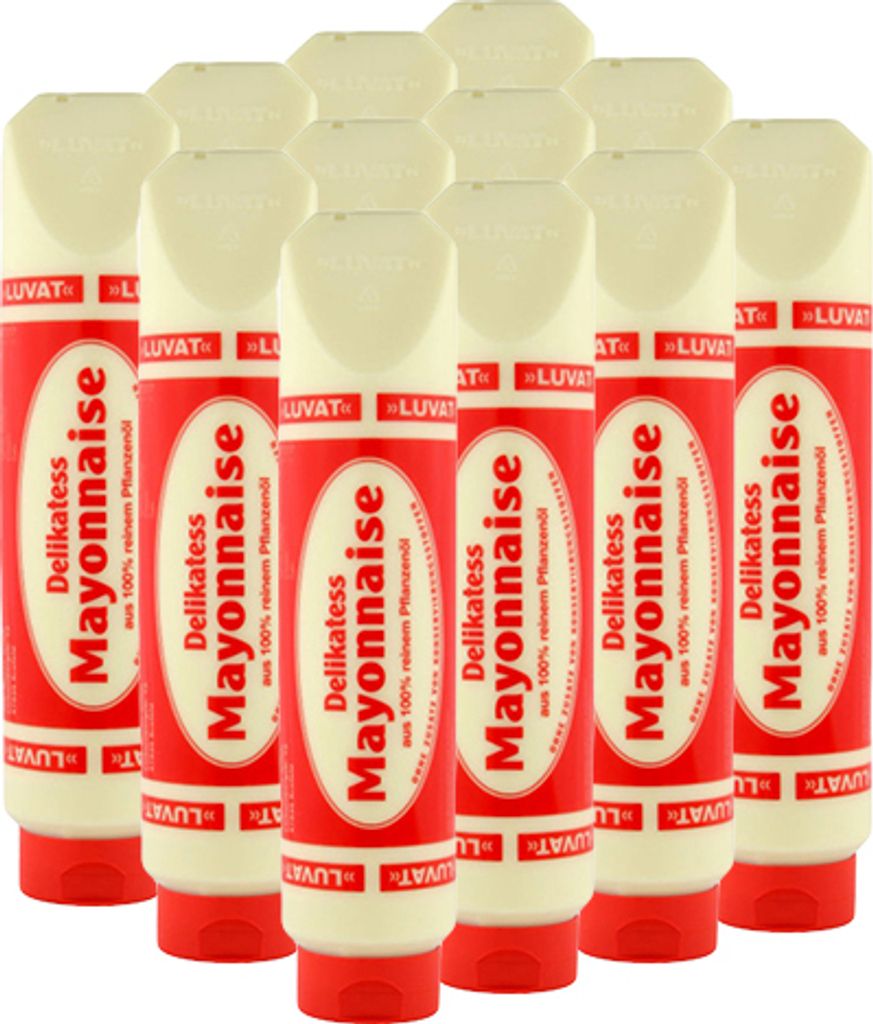 Luvat - Delikatess Mayonnaise - 12x 875ml