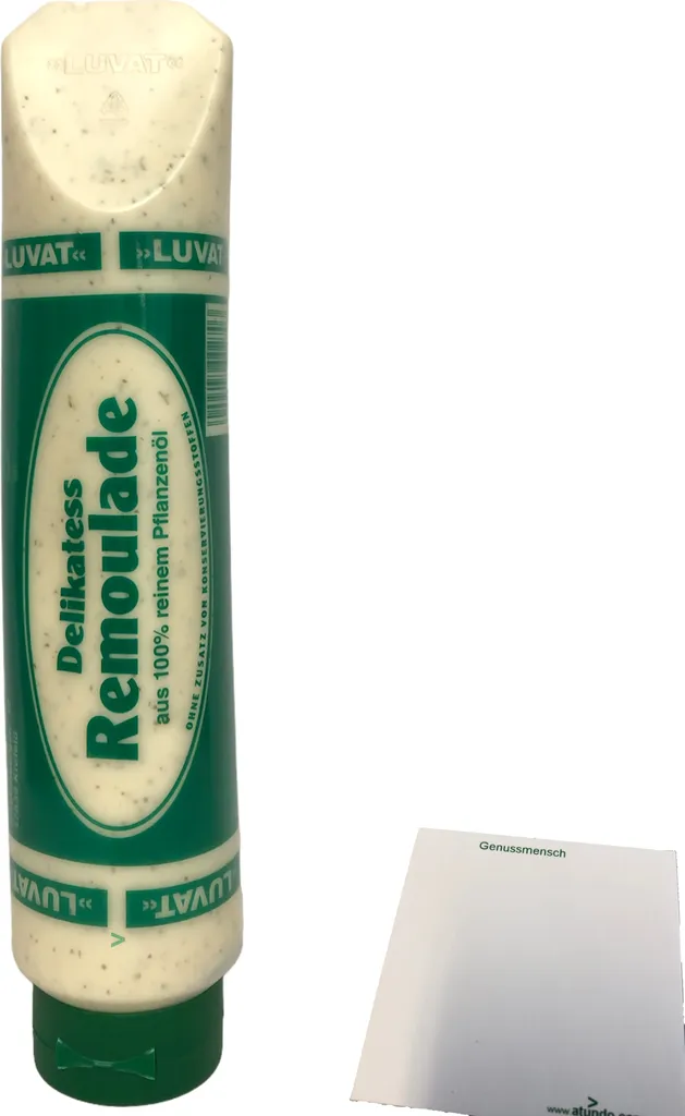 Luvat Delikatess Remoulade 1er Pack (1x875ml Tube) + usy Block