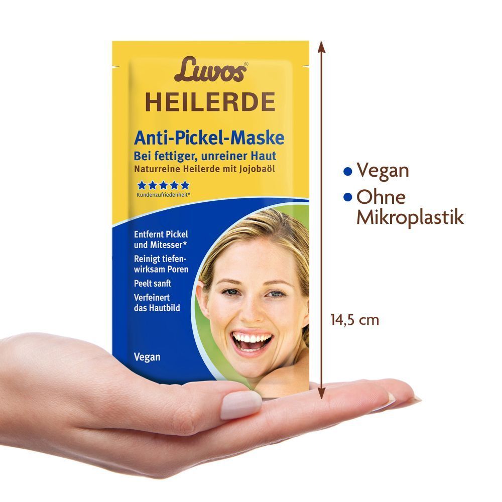 Luvos healing clay anti-pimple mask
