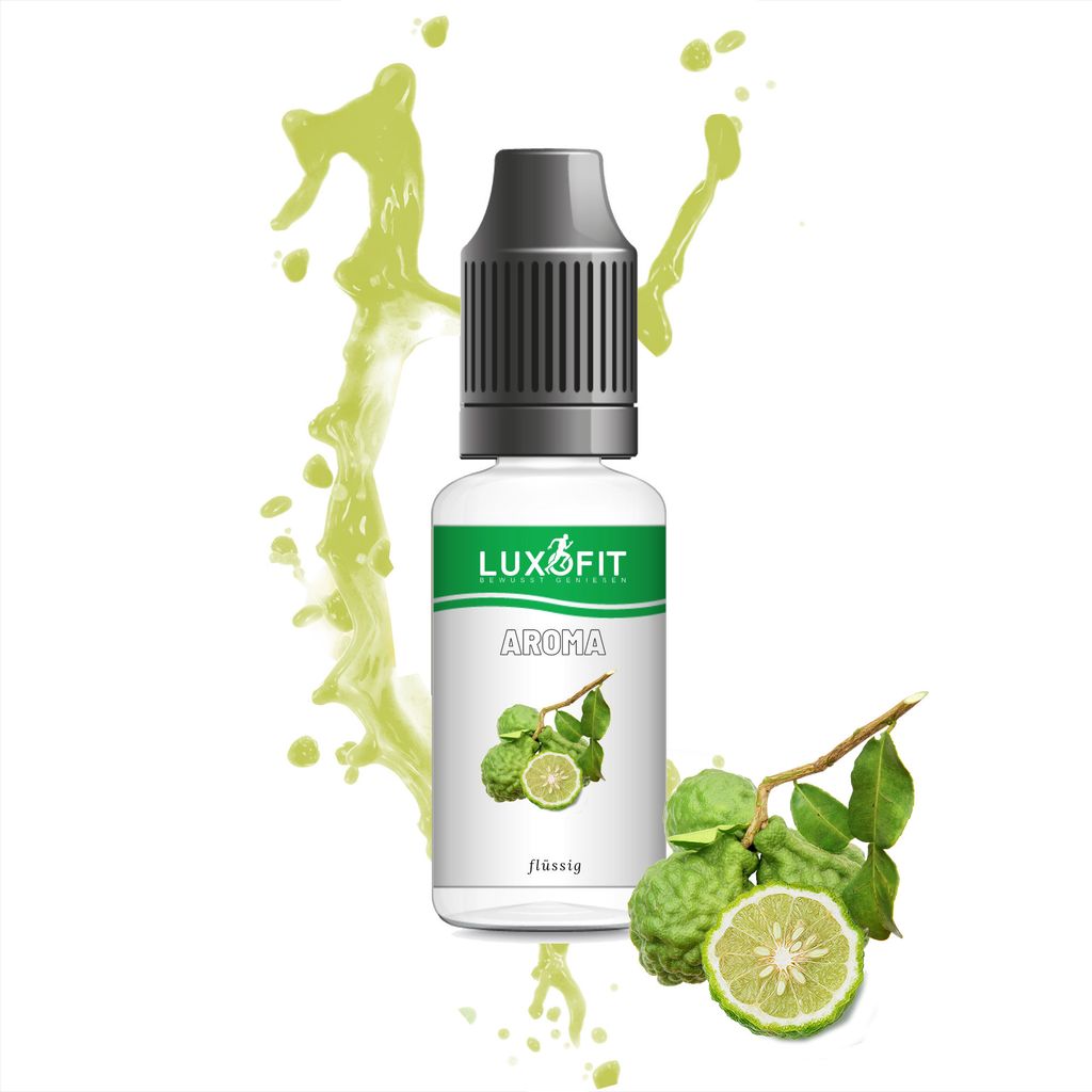 Luxofit Bergamot Liquid Flavoring – Intense citrus flavor for baking, drinks & desserts (50 ml)