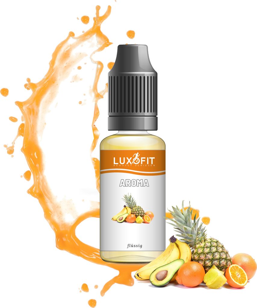 Luxofit Multivitamin Liquid Flavor | High-quality flavor in 50ml & 1l | Germany (1 L)