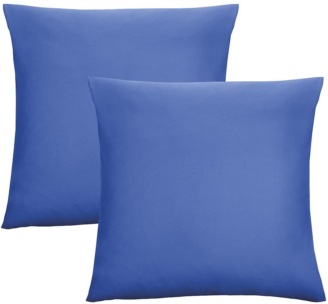 Biberna 0077144 Jersey Pillowcases, 40/40