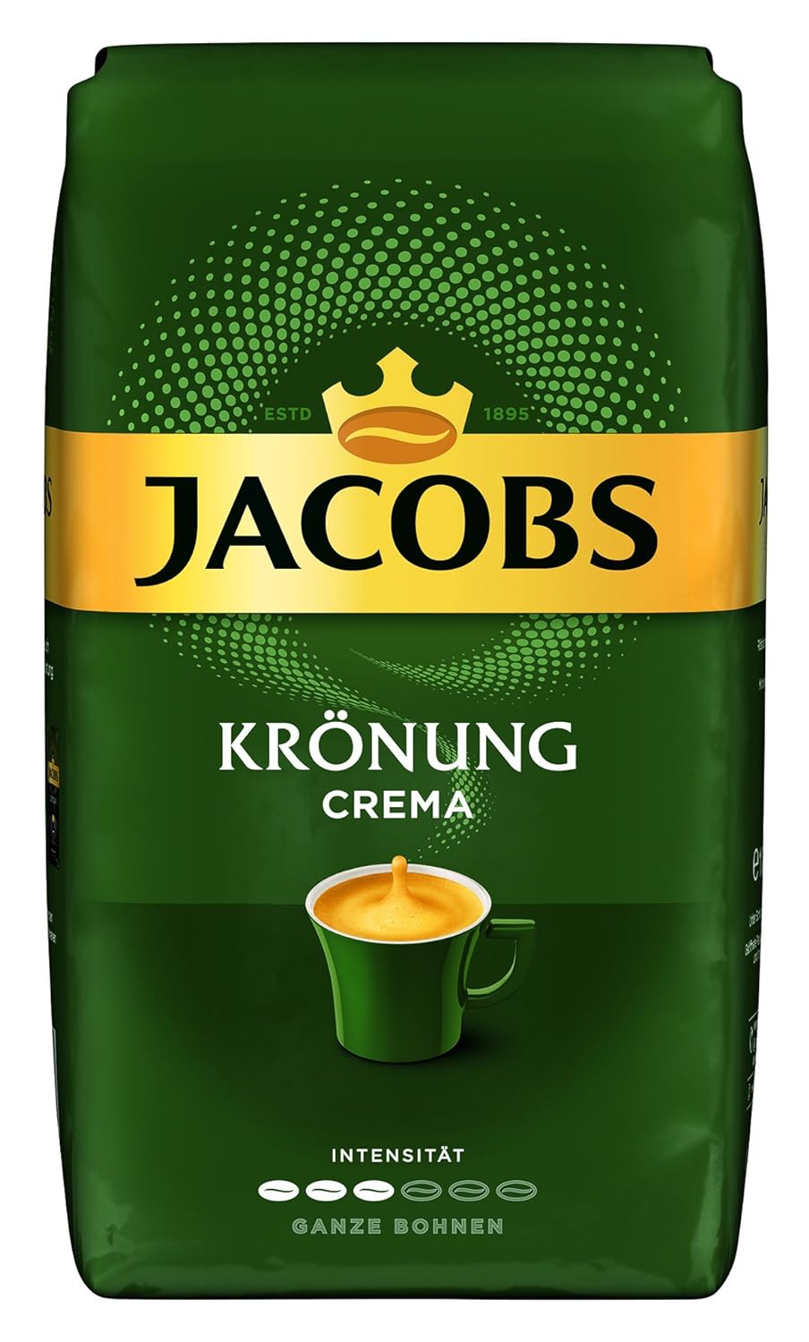 Jacobs Coronation Crema Coffee Beans 1 KG Bean Coffee