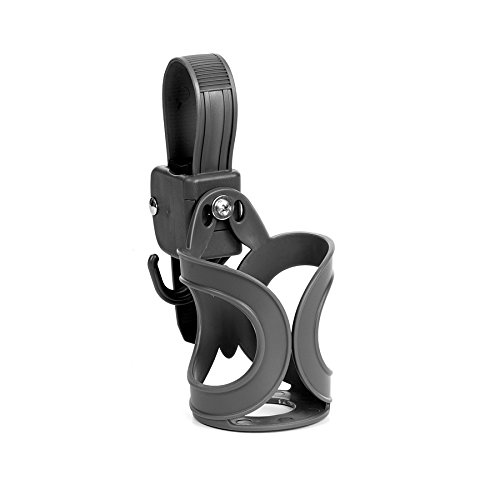 CHIPOLINO Universal Cup/Bottle Holder for Baby Pushchair – Black
