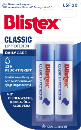 Blistex Classic Doppelpack LSF 10, 8.5 g