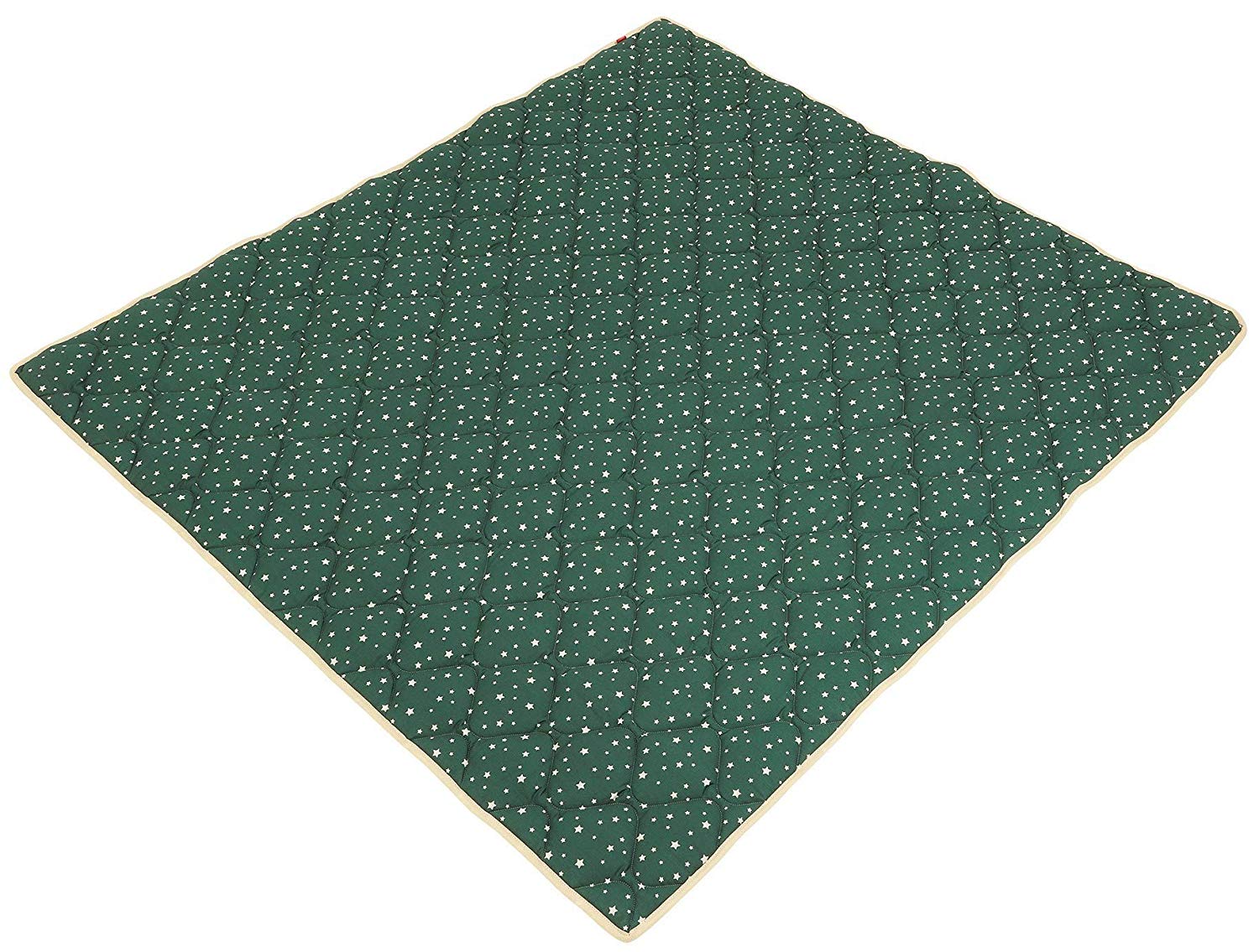 Ideenreich Ideenreich 2542 Baby Crawling Blanket with Stars Green 130 x 150 cm Ideal as Play Mat and Playpen Mat Green