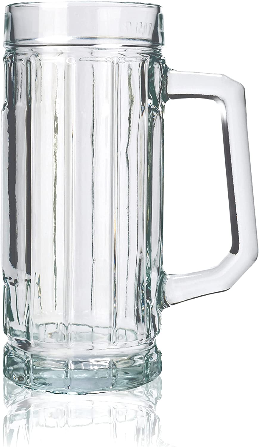 Stölzle Oberglas Gambrinus Beer Mugs / Set of 6 / 0.3 Litres / Sturdy Beer Jug / Beer Glasses 0.3 Litres Made of Soda Lime Glass / Beer Mugs 0.3 L Dishwasher Safe
