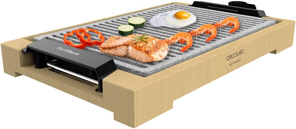 Cecotec Tasty&Grill 2000 Bamboo LineStone kitchen grill plate